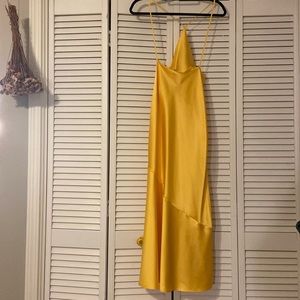 formal yellow dress !